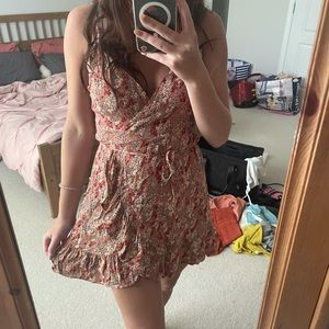 Free People wrap dress